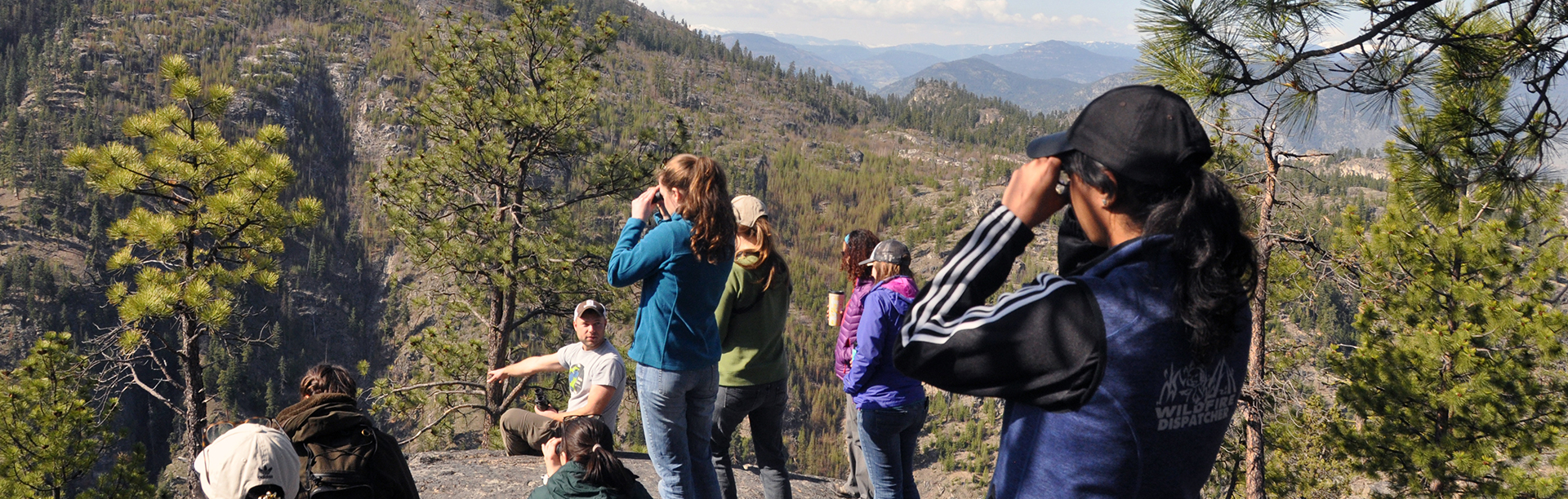 UBCO Sustainability Students in the Field